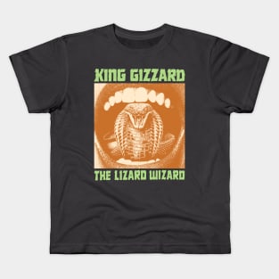 King Gizzard & Lizard Wizard - Blacken Fanmade Kids T-Shirt